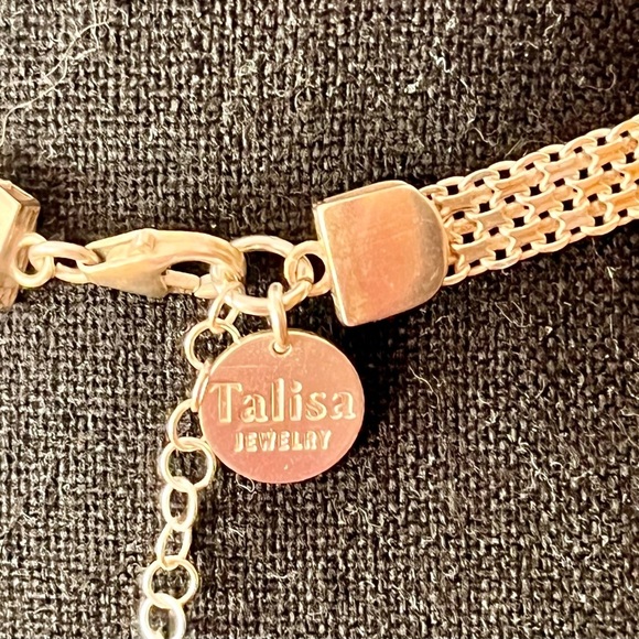 Talisa Sterling Silver Chainmail Necklace Circle of Names Goth Grunge Emo Punk - Picture 11 of 17